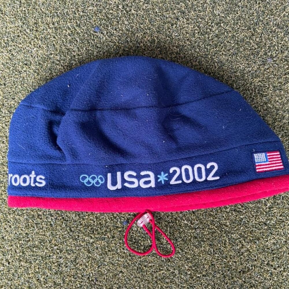 Roots Men's Navy and Blue Hat